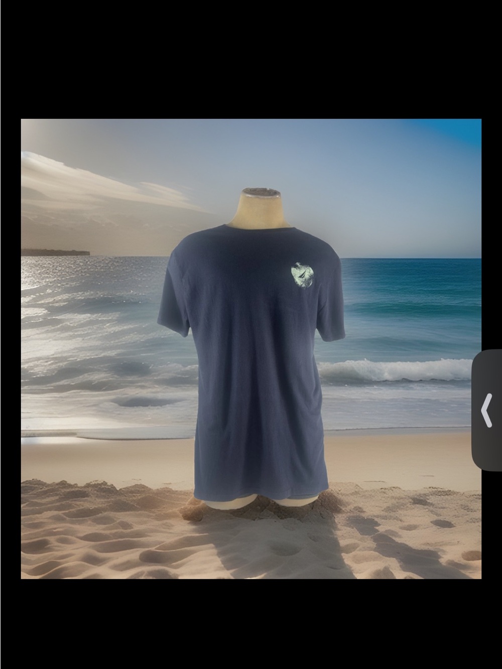 NWT Nautica Men’s Large Navy Graphic T-Shirt